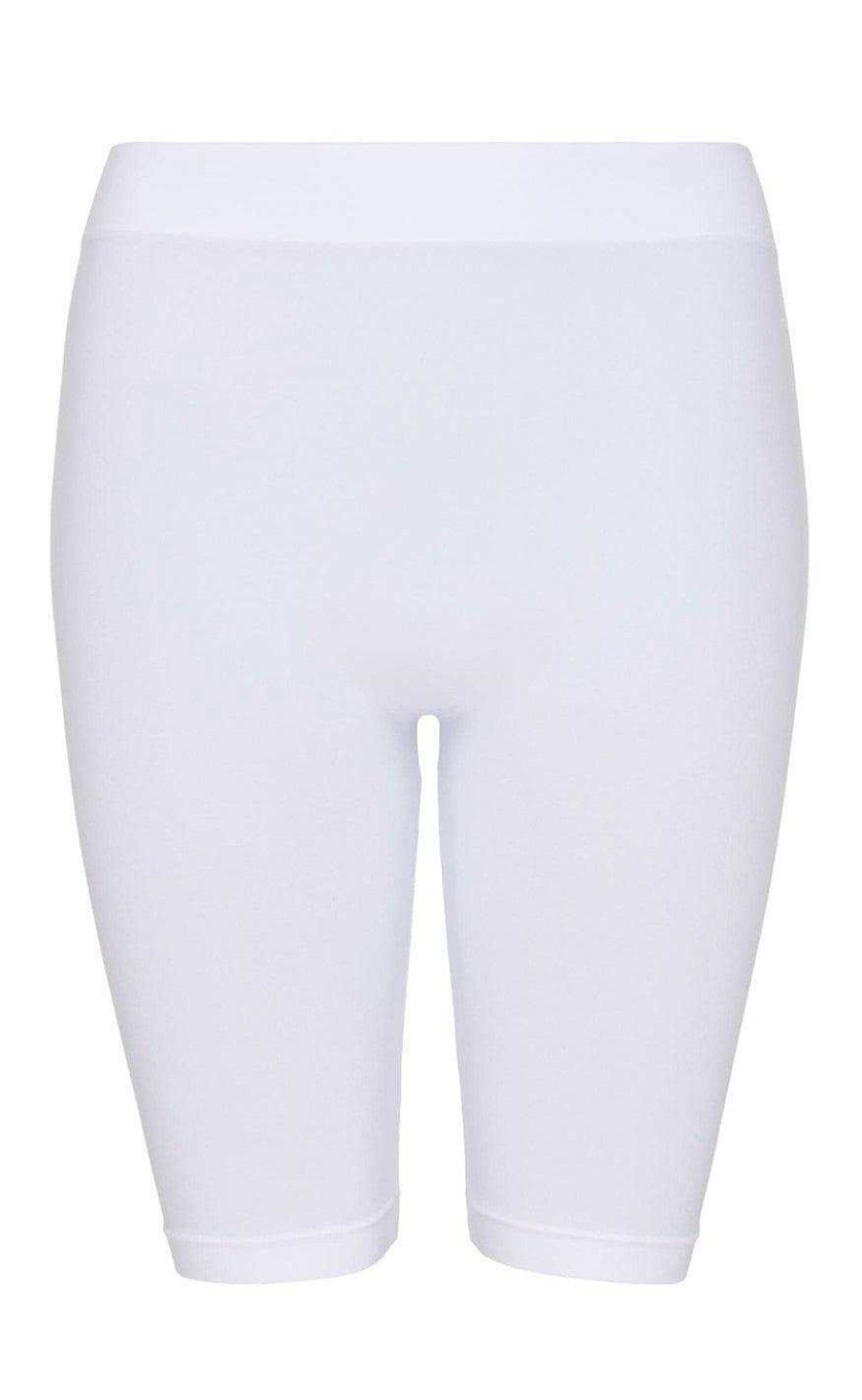 TIM u0026 SIMONSEN Tim & Simonsen Leggings - Pink Bike Shorts - White | Shorts