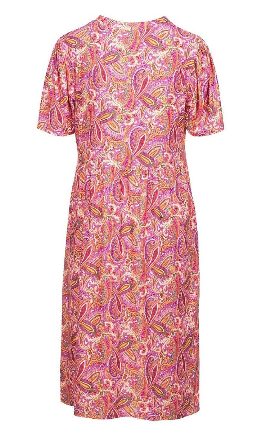 One Two Luxzuz One Two Luxzuz Dress - Larizo - Vintage Fuxia | Dresses