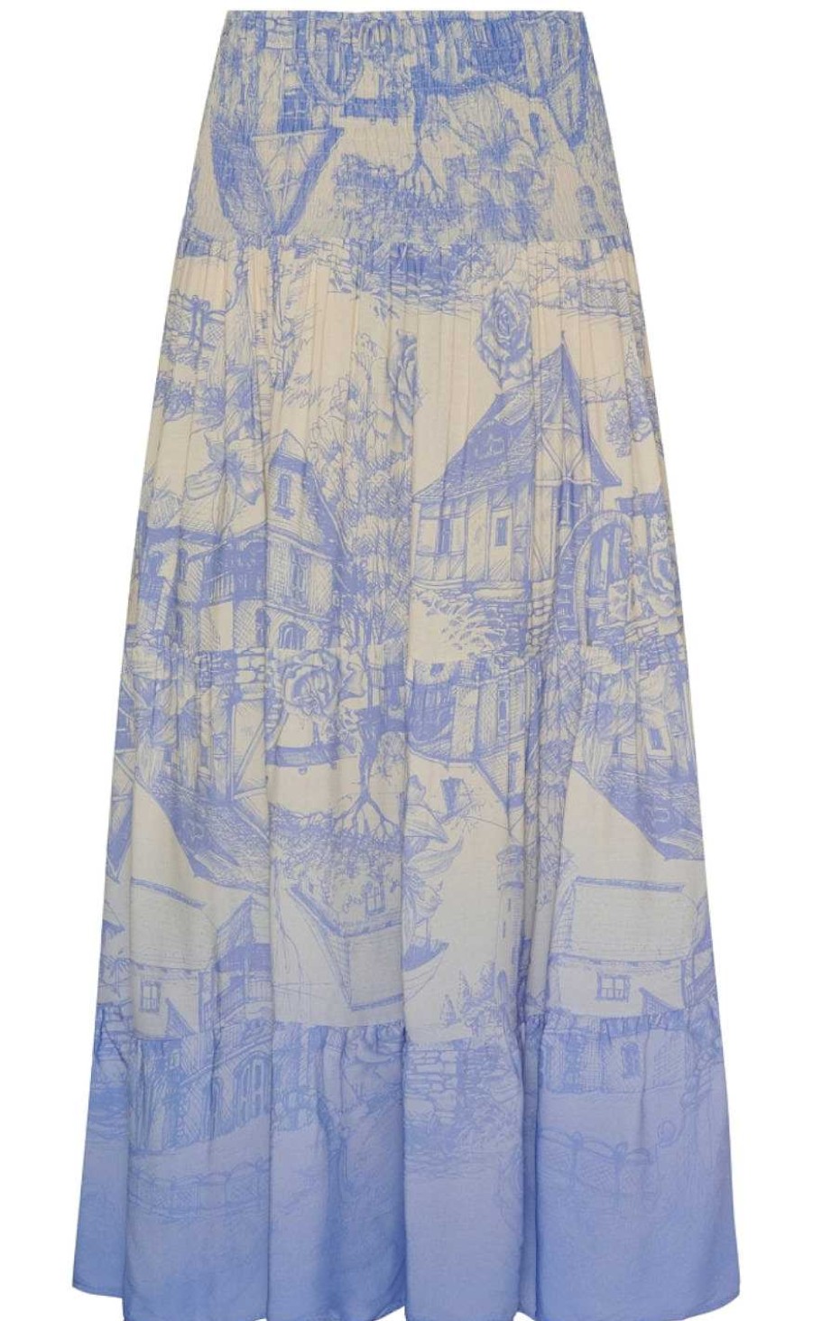 Marta Du Chateau Marta Du Chateau Skirt - 5201/5849 Princess - Jeans 1634 | Skirts