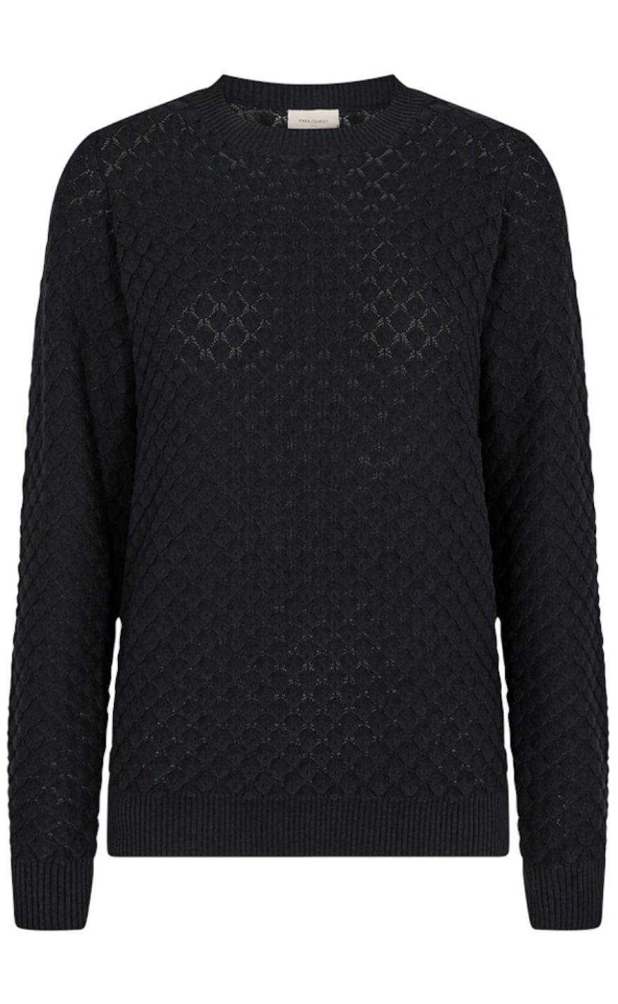 FreeQuent Freequent Pullover - Dodo Damio - Black | Knitwear & Sweat