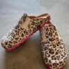 TIM u0026 SIMONSEN Tim & Simonsen Sandals - Sophie Leopard - Crudo/Fuxia | Shoes, Boots & Sandals