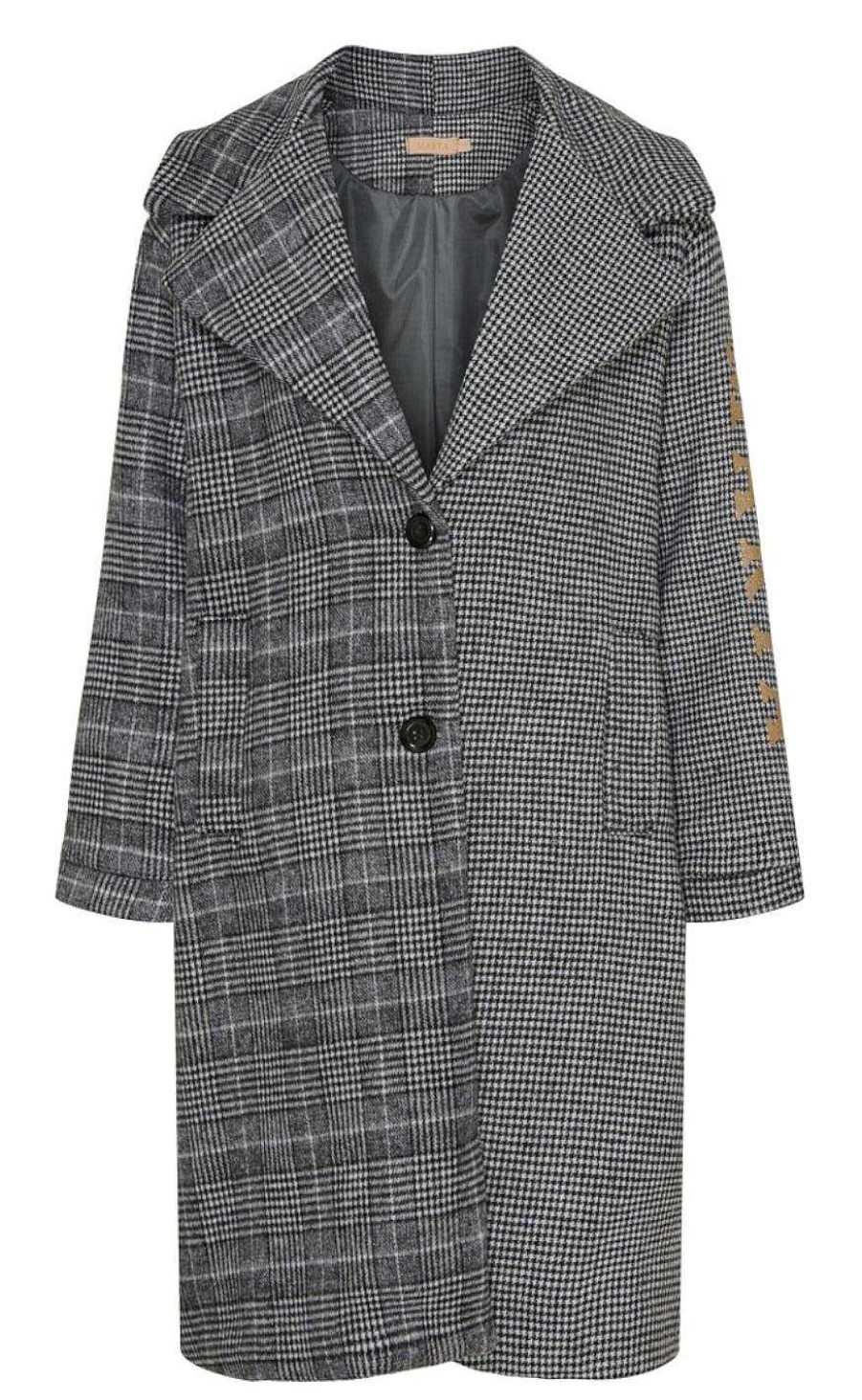 Marta Du Chateau Marta Du Chateau Jacket - 94436 Grace - Grey | Jackets & Coats