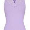 TIM u0026 SIMONSEN Tim & Simonsen Top - Belen V-Lace - Lavender (Reversible) | T-Shirts & Tops