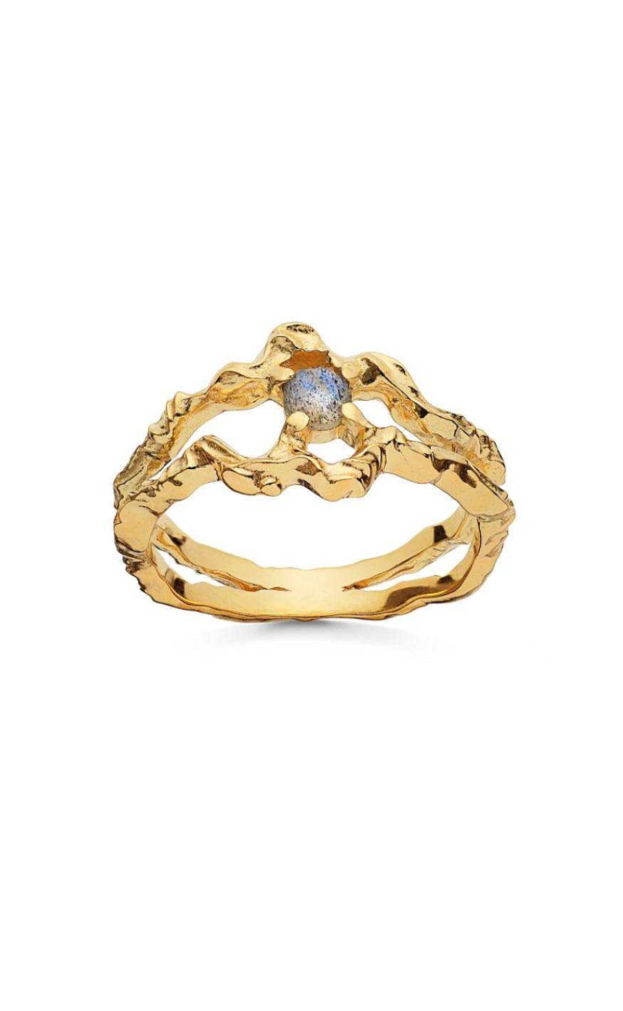 Maanesten Moonstone Ring - Shelly - Gold | Jewelry