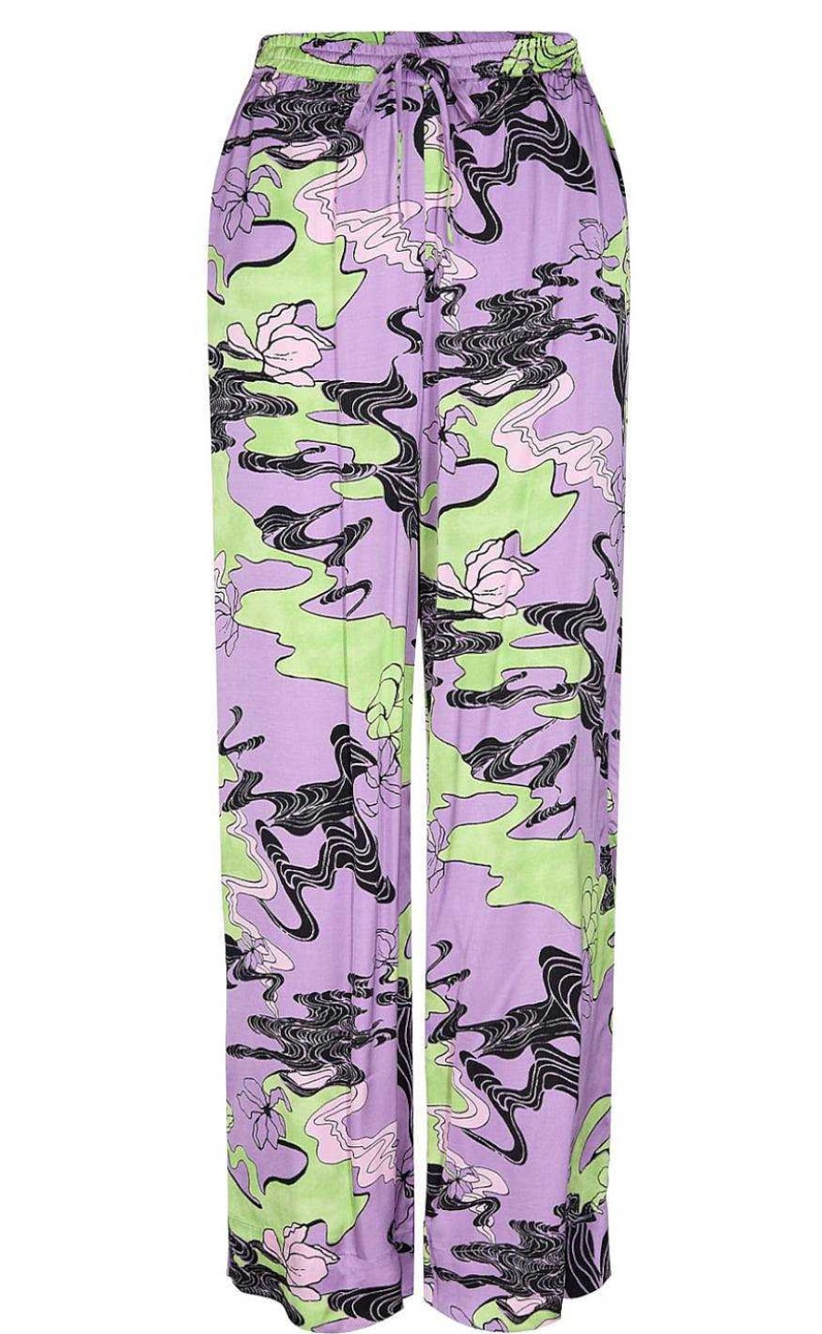 Nümph Numph Pants - Wanda - African Violet | Trousers & Jeans