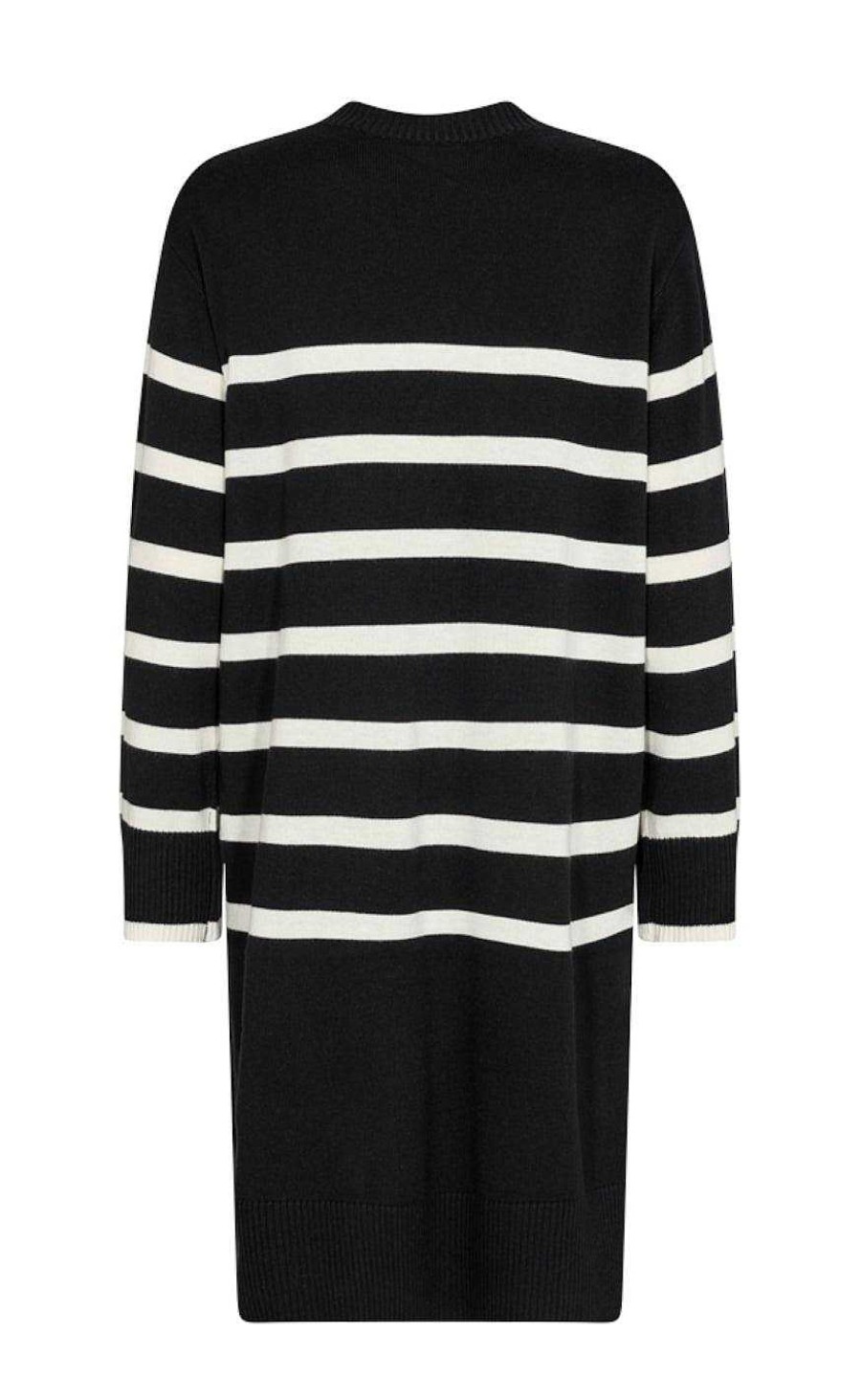 FreeQuent Freequent Dress - Monday - Black W. Offwhite | Dresses