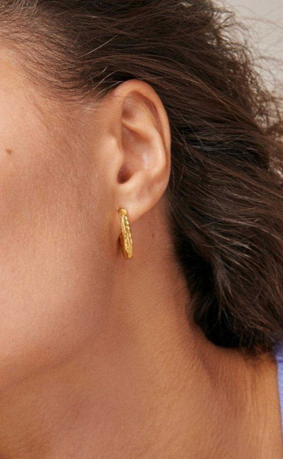 ENAMEL Copenhagen Enamel Copenhagen Earrings - Hali - Gold | Jewelry