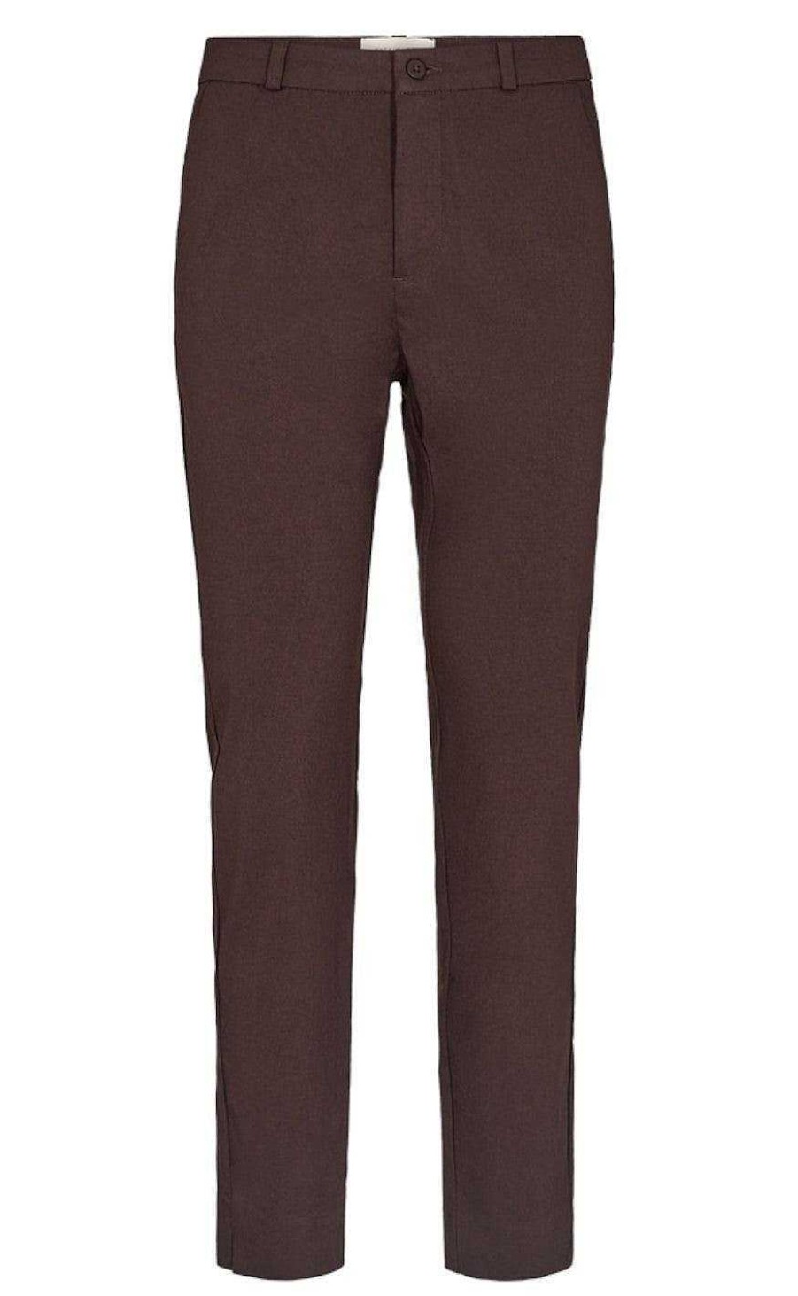 FreeQuent Freequent Trousers - Solvej Ankle - Coffee Bean | Trousers & Jeans