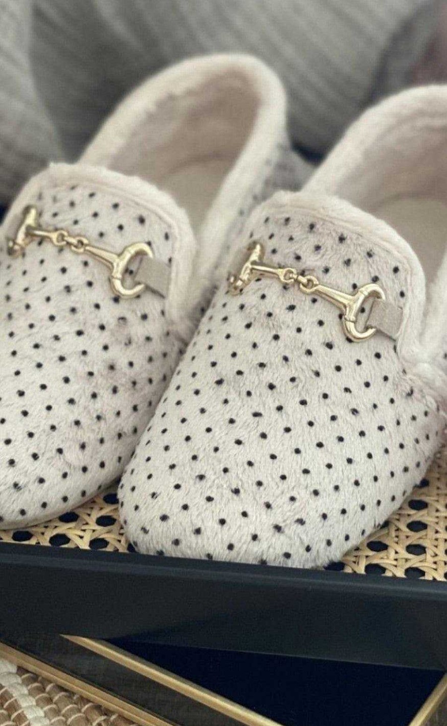 Copenhagen Shoes Copenhagen Shoes Slippers - Melania Dots - Off White | Shoes, Boots & Sandals