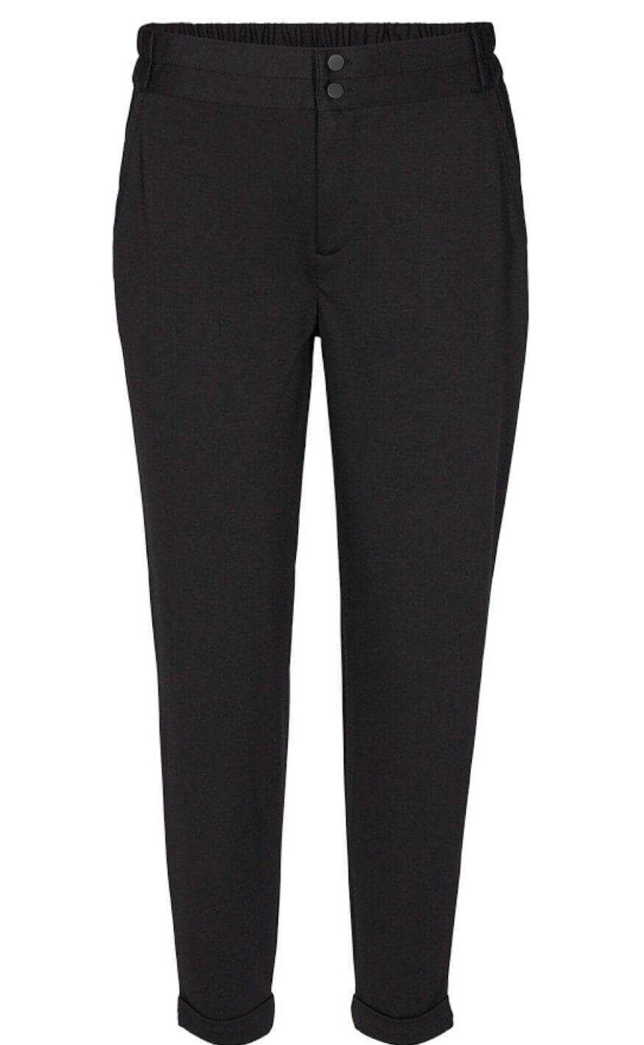 FreeQuent Freequent Pants - Nanni Ankle - Black | Trousers & Jeans