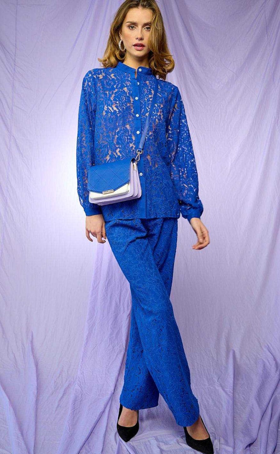 NOELLA Noella Pants - Briston - Royal Blue | Trousers & Jeans