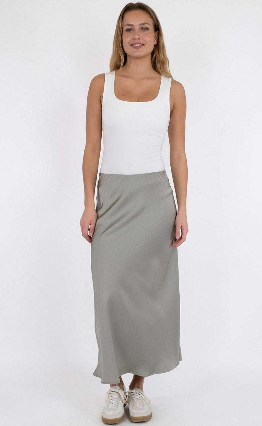 NEO NOIR Neo Noir Skirt - Bovary - Smokey Green | Skirts