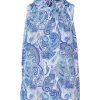 INA Copenhagen Ina Copenhagen Top - Ellen - Blue Paisley (Reversible) | T-Shirts & Tops