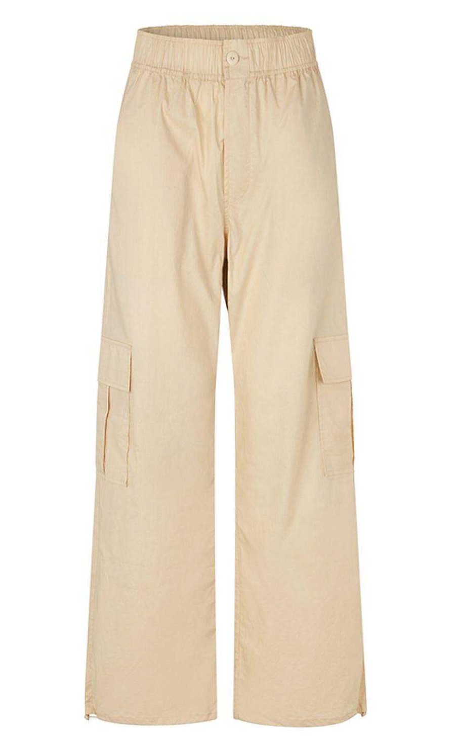 GLOBAL FUNK Global Funk Pants - Lana-G Carney - Faded Beige | Trousers & Jeans