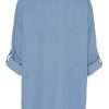 Marta Du Chateau Marta Du Chateau Shirt - 68786 Giovanna - Light Blue | Shirts