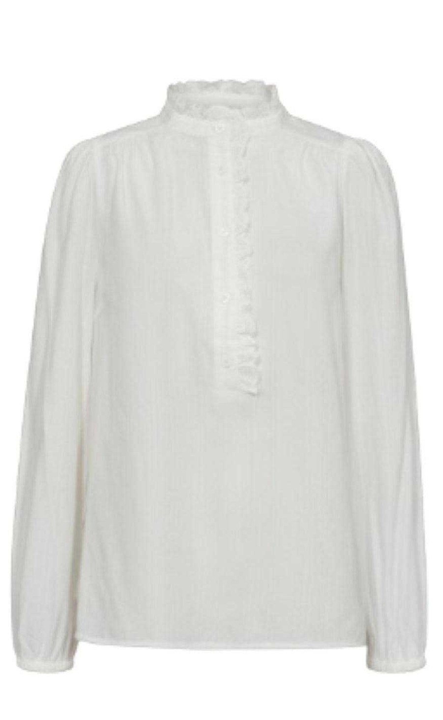 FreeQuent Frequent Blouse - Sea - Off White | Blouses